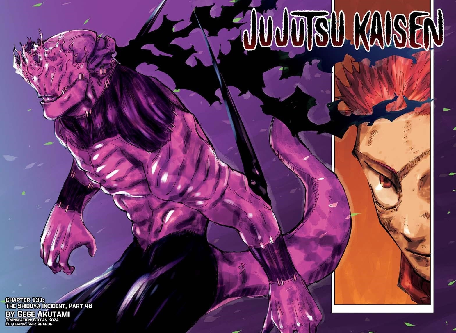 Jujutsu Kaisen Chapter 131 image 01